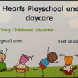 Happy Hearts home daycare  logo